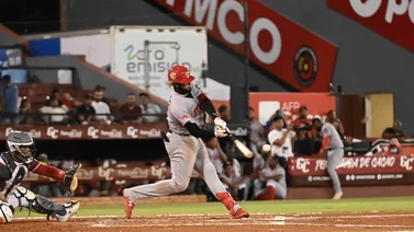 LIDOM: Junior Caminero hace historia con Leones del Escogido en Round Robin