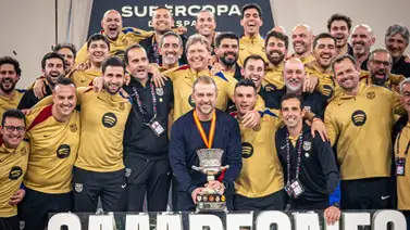 Hansi Flick premia a la plantilla tras golear al Real Madrid en Supercopa Hansi Flick premia a la plantilla tras golear al Real Madrid en Supercopa