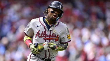 MLB: Ronald Acuña Jr. prepara la candela y entusiasma con esta práctica de bateo (+Video)