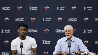 NBA: ¿Cambio de idea? Jimmy Butler se reunió con Pat Riley para definir su futuro con Miami Heat