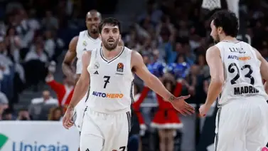 Euroliga: ¡Sublime! Un espectacular Facundo Campazzo le da el triunfo a Real Madrid sobre Maccabi Euroliga: ¡Sublime! Un espectacular Facundo Campazzo le da el triunfo a Real Madrid sobre Maccabi