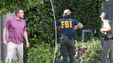 Ben Affleck recibe a la policía y al FBI en su casa 