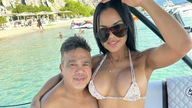 Miguel Moly presume del cuerpazo de su novia Elymar Zurita 