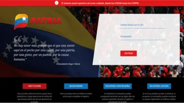 plataforma patria bono union y transformacion