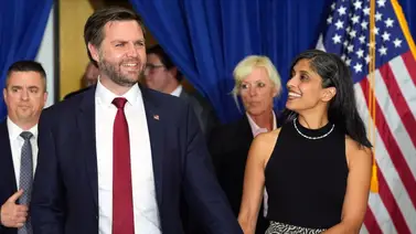 Hija de migrantes indios se convierte en la segunda dama de Estados Unidos Hija de migrantes indios se convierte en la segunda dama de Estados Unidos