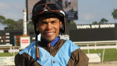 El épico Hat-Trick de Samuel Camacho este sábado en Tampa Bay Downs