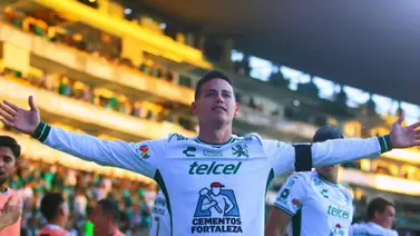 Así fue el primer gol de James Rodríguez en la Liga MX con León FC Así fue el primer gol de James Rodríguez en la Liga MX con León FC