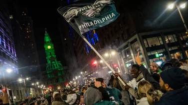 Eagles llenan Broad Street después de conseguir su pase al Super Bowl