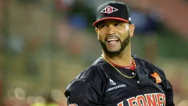 LIDOM: Albert Pujols eufórico tras su primer campeonato con Leones del Escogido LIDOM: Albert Pujols eufórico tras su primer campeonato con Leones del Escogido