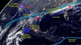 México: Frente Frio 25 y Masa Polar ¿Cuáles son los estados más afectados?