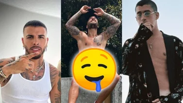 Las fotos semidesnudas de Maluma, Bad Bunny y Rauw Alejandro ¿Con cuál te quedas?