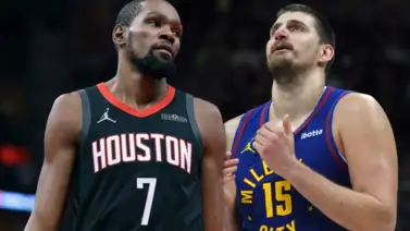 Kevin Durant se solidariza con Nikola Jokic por su dura lesión Kevin Durant se solidariza con Nikola Jokic por su dura lesión