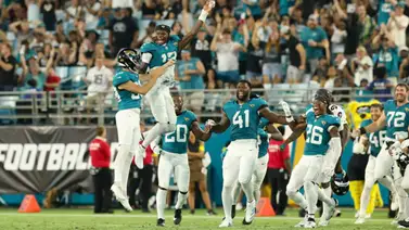 La pierna biónica de Jacksonville: Cam Little marca gol de campo de 67 yardas La pierna biónica de Jacksonville: Cam Little marca gol de campo de 67 yardas
