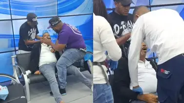 Invitado muere en plena transmisión en vivo de un noticiero Invitado muere en plena transmisión en vivo de un noticiero