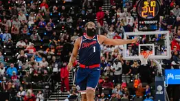 Noche legendaria para "La Barba": Harden escala en el top histórico de anotadores de la NBA