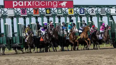 Jockey criollo pega el batacazo de la tarde en Parx Racing Jockey criollo pega el batacazo de la tarde en Parx Racing