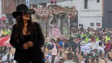 La cantante venezolana Annakarina desborda su fe en la celebración a la Divina Pastora La cantante venezolana Annakarina desborda su fe en la celebración a la Divina Pastora