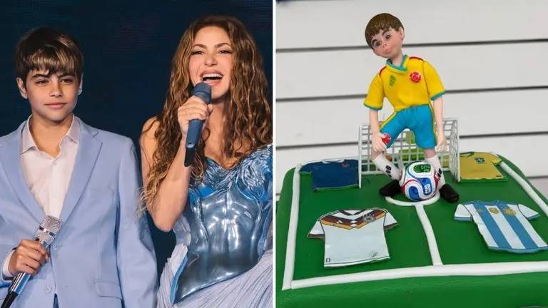 Shakira celebró los 13 añitos de su pequeño Milan con esta temática
