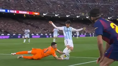 La jugada polémica del Barcelona-Real Oviedo: ¿Era penal de Joan García contra Reina? La jugada polémica del Barcelona-Real Oviedo: ¿Era penal de Joan García contra Reina?