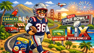 Andy Borregales, una patada que lo llevó de Caracas a Boston Andy Borregales, una patada que lo llevó de Caracas a Boston