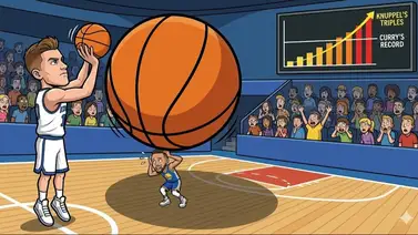¡Stephen Curry tiene miedo! Kon Knueppel el novato que amenaza el récord de triples ¡Stephen Curry tiene miedo! Kon Knueppel el novato que amenaza el récord de triples