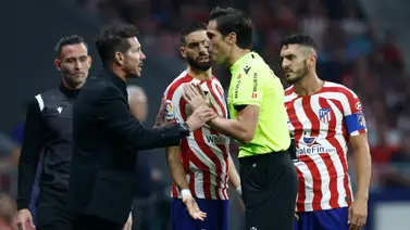 ¡Doloroso! Federación Española "castiga" a Diego Simeone y al Atlético de Madrid ¡Doloroso! Federación Española "castiga" a Diego Simeone y al Atlético de Madrid