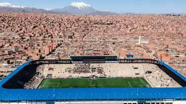 La Copa Libertadores se jugará en el estadio más alto de Bolivia La Copa Libertadores se jugará en el estadio más alto de Bolivia
