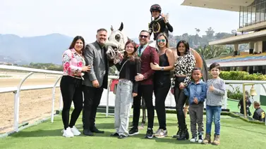 Conoce el tiempo que tenía Heli García Jr. sin ganar una carrera en La Rinconada Conoce el tiempo que tenía Heli García Jr. sin ganar una carrera en La Rinconada
