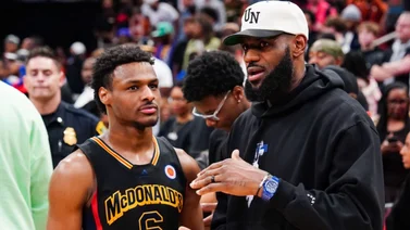 NBA: ¡No los quiere juntos! Mira lo que dijo este jugador sobre LeBron James y la posibilidad de que juegue con su hijo