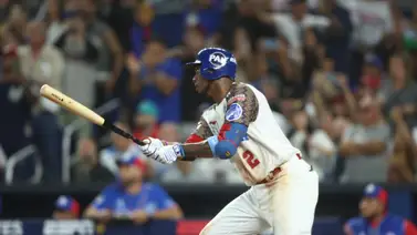 Serie del Caribe: Alcides Escobar muestra su poder ante Panamá Serie del Caribe: Alcides Escobar muestra su poder ante Panamá