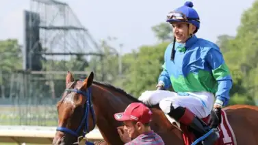 Mychel Sánchez gana y se acerca a la cima de la estadística del meeting en este hipódromo de Estados Unidos Mychel Sánchez gana y se acerca a la cima de la estadística del meeting en este hipódromo de Estados Unidos