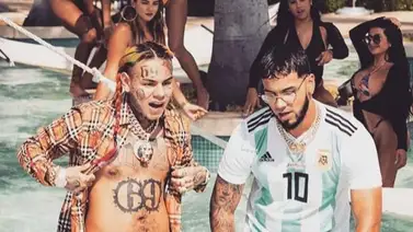 ¡A rey muerto, rey puesto! Así es como Tekashi 6ix9ine le roba a Anuel AA el cariño de su hija ¡A rey muerto, rey puesto! Así es como Tekashi 6ix9ine le roba a Anuel AA el cariño de su hija
