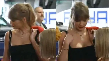 Taylor Swift llegó al Allegiant Stadium y este será el lugar desde donde verá la final del Super Bowl 2024 (+Video)
