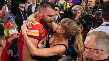 Lo más bello que verán hoy: Taylor Swift y Travis Kelce, una celebración llena de dulzura (+Vídeo)