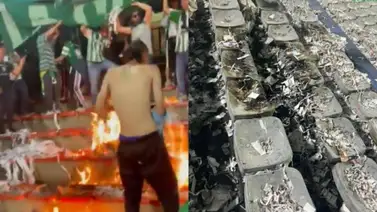 ¡Desastre total! Hinchas del Nacional quemaron el estadio tras perder un partido (+Video) ¡Desastre total! Hinchas del Nacional quemaron el estadio tras perder un partido (+Video)
