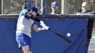 MLB: Shohei Ohtani muy sólido al bate durante el Spring Training con Dodgers (+Video)