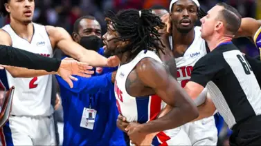 NBA: ¡Escándalo! Jugador de Detroit Pistons es arrestado por dar un puñetazo a un rival NBA: ¡Escándalo! Jugador de Detroit Pistons es arrestado por dar un puñetazo a un rival