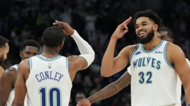 Timberwolves juegan por mantener el liderato de la Conferencia Oeste de la NBA