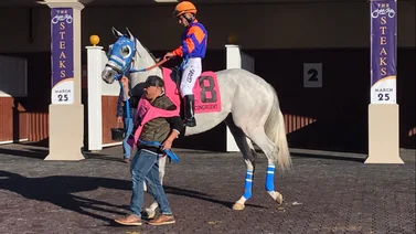 Jockey venezolano duplica y se coloca entre los 10 mejores en este hipódromo de Estados Unidos