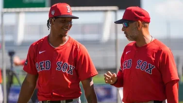MLB: Brayan Bello entrenó con esta leyenda de Medias Rojas de Boston