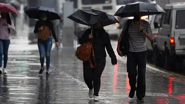 ¡A sacar paraguas! Este es el pronóstico del INAMEH para este sábado 
