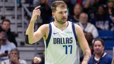 NBA: : ¡Elegante! Luka Doncic llegó para disputar el All Star Game