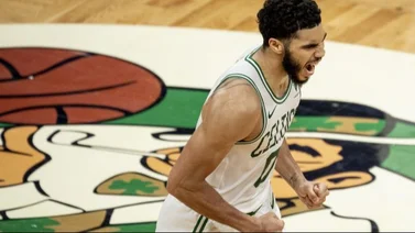 NBA All Star Game: ¡Leyendas! Jayson Tatum se encontró con Larry Bird