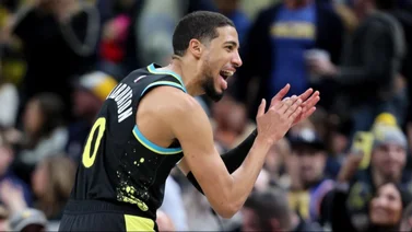 NBA All Star Game: ¡Desde el logo! Mira el kilométrico triple de Tyrese Haliburton