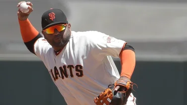 ¿Qué jugadores estaban en los Gigantes de San Francisco cuando debutó Pablo Sandoval?