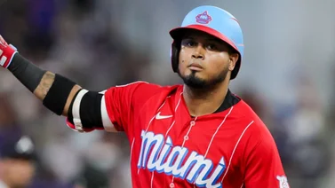 MLB: Luis Arráez envía bonito mensaje a fanáticos de Marlins (+Video)