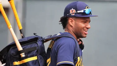 MLB: Mira cómo Jakson Chourio le pega a la pelota en el Spring Training 