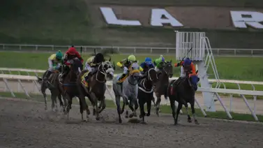 José Gilberto Hernández monta a este ejemplar que tiene 161 días sin correr en la Rinconada José Gilberto Hernández monta a este ejemplar que tiene 161 días sin correr en la Rinconada