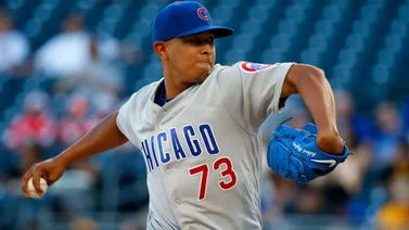 MLB: Adbert Alzolay sorprende a todos en los entrenamientos por esta razón (+Video)