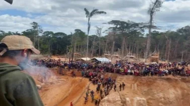 Autoridades locales confirman derrumbe en la mina Bulla Loca del estado Bolívar (+Video)